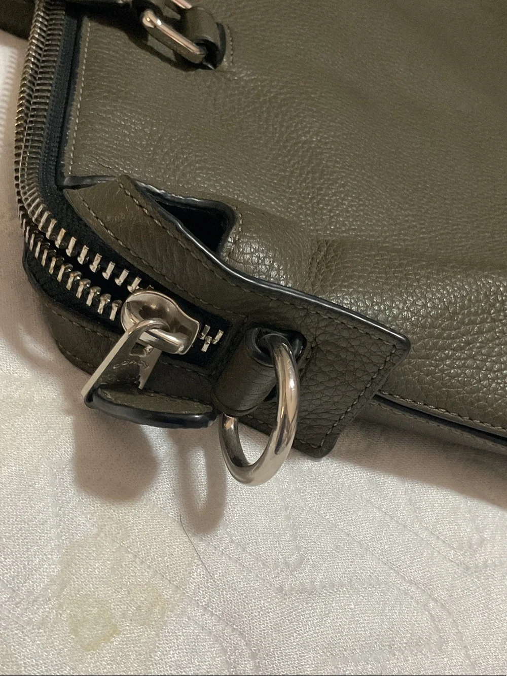 Coach Beckett Pocket Briefcase Olive Green